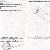 Bán đất đường Hòa Minh 1 - Gần biển - Sát chợ Trần Đình Tri